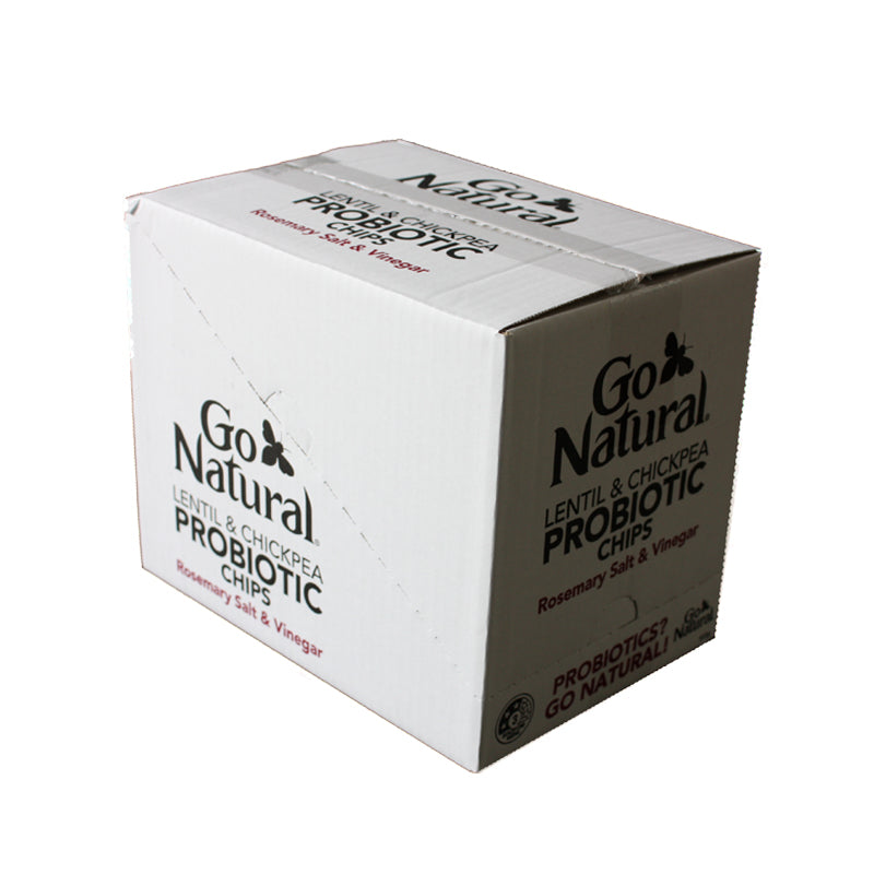 Go Natural Probiotic Chips Rosemary Salt & Vinegar 100g