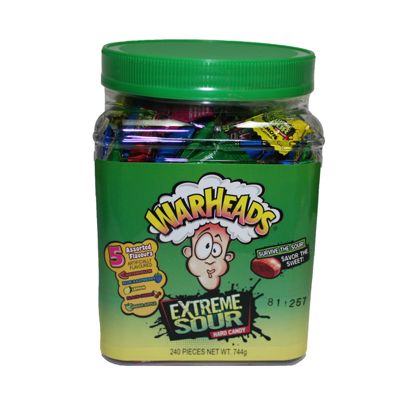 Warheads Extreme Sour Assorted 10g - 240pcs
