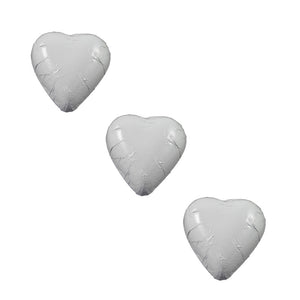 
            
                Load image into Gallery viewer, Chocolate Foil Hearts White
            
        